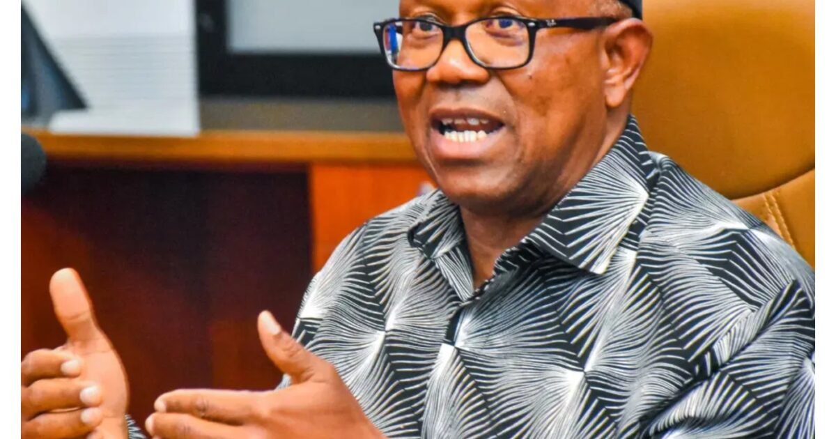 Peter Obi speaking at a public event