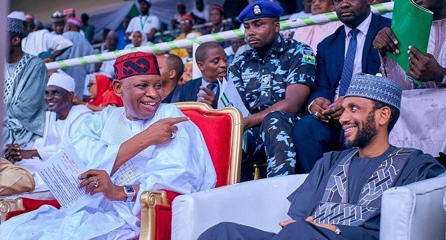 Kano Governor Abba Yusuf and Deputy Governor Murtala Garo