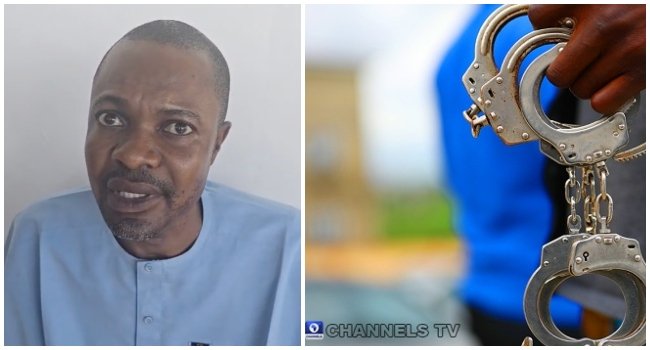 Adeniyi Adeyemi in the PFIPC police arrest report