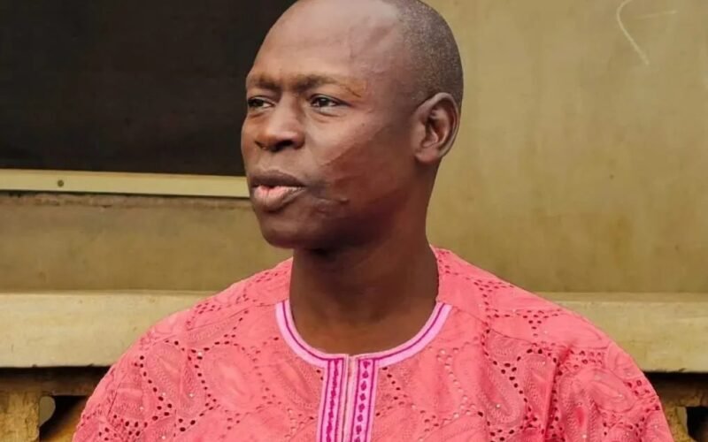 Matthew Owoade, headmaster of Nomadic Basic School, Igbojaye