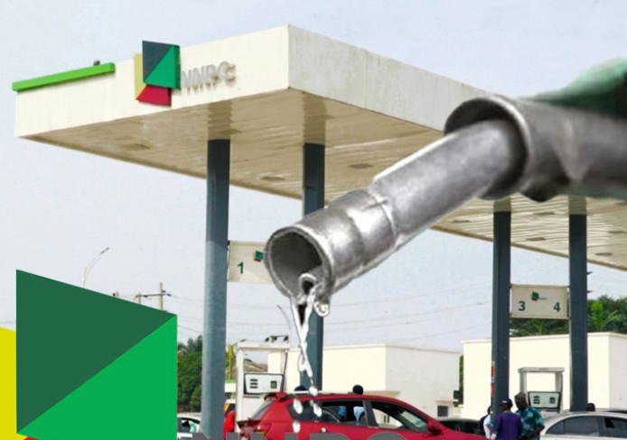 NNPCL filling station and fuel pump image used as contextual oil-sector photo