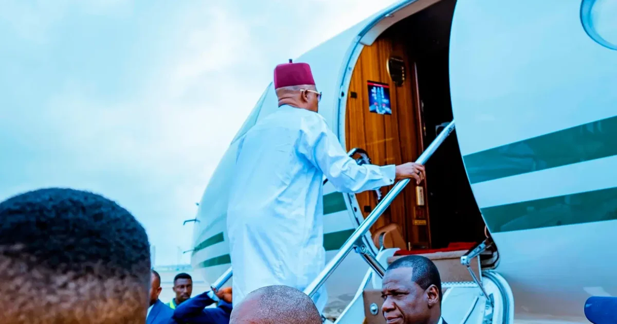 Shettima Leaves Abuja For ECOWAS Summit In Freetown