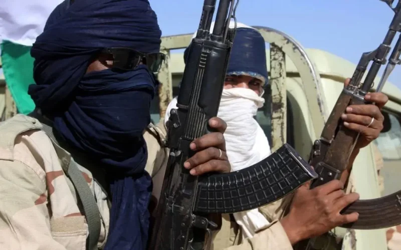 Armed bandits used as an illustrative image for a Sokoto community attack report