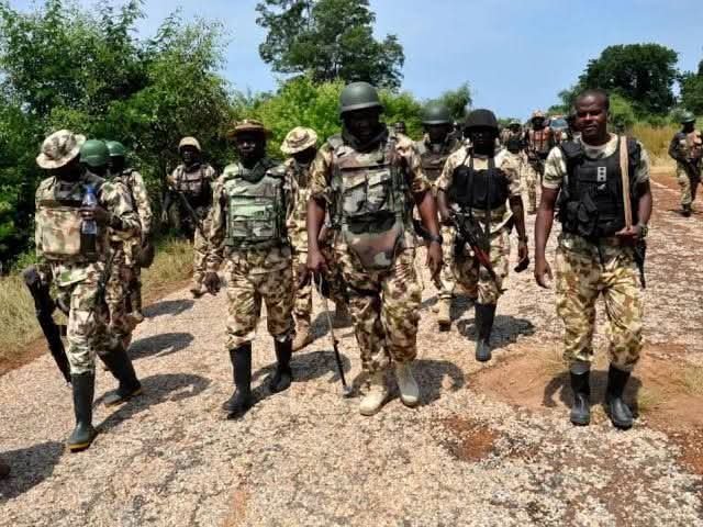 Nigerian Army troops, used as contextual image for the Imo kidnap syndicate operation