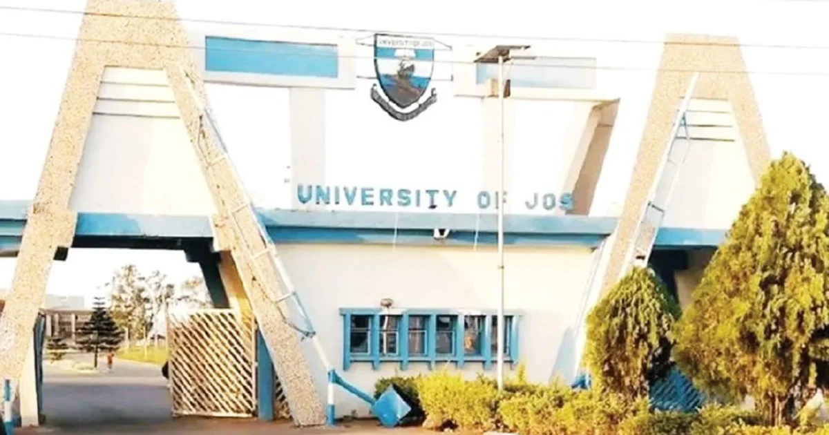University of Jos main gate, used as a contextual campus image for the Ibrahim Mbaya story.