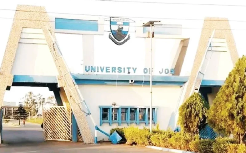 University of Jos main gate, used as a contextual campus image for the Ibrahim Mbaya story.