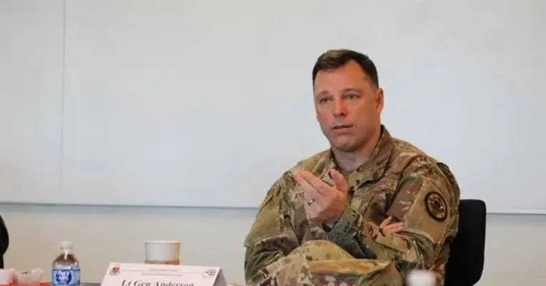 General Dagvin R.M. Anderson, commander of US Air Forces in Africa