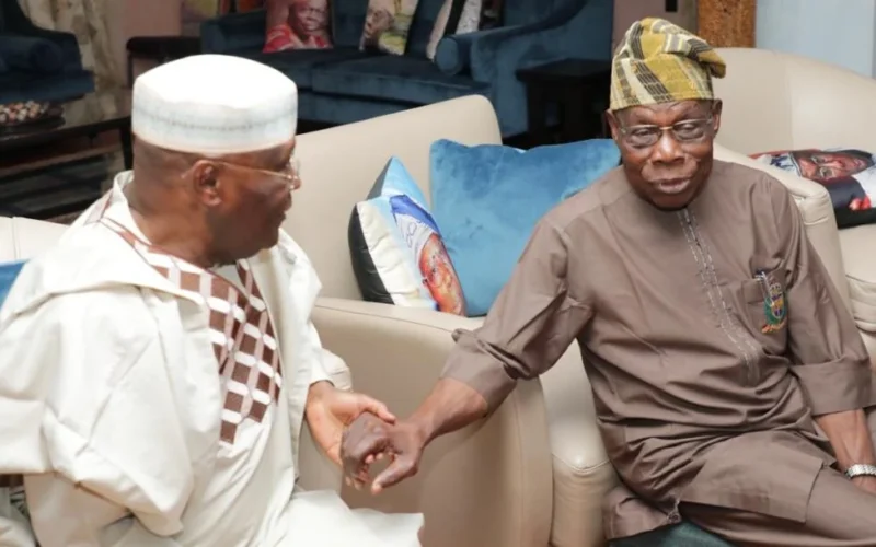 Atiku Abubakar and Olusegun Obasanjo