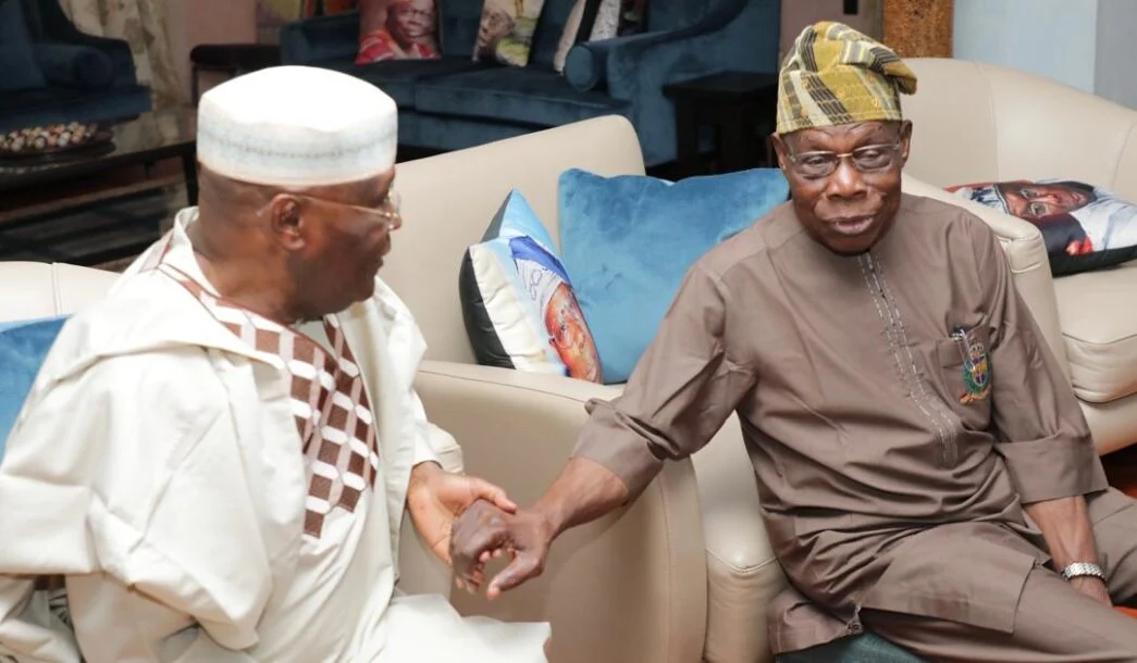 Atiku Abubakar and Olusegun Obasanjo
