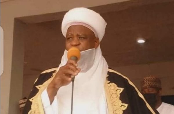 Sultan of Sokoto Muhammad Saad Abubakar speaking