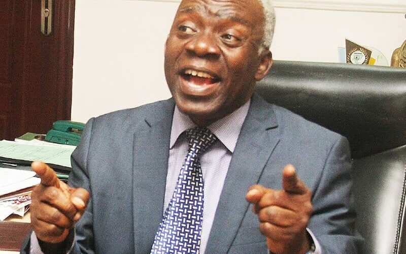 Human rights lawyer Femi Falana