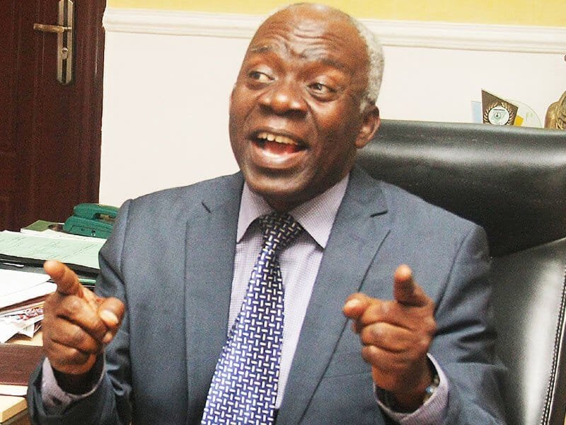 Human rights lawyer Femi Falana