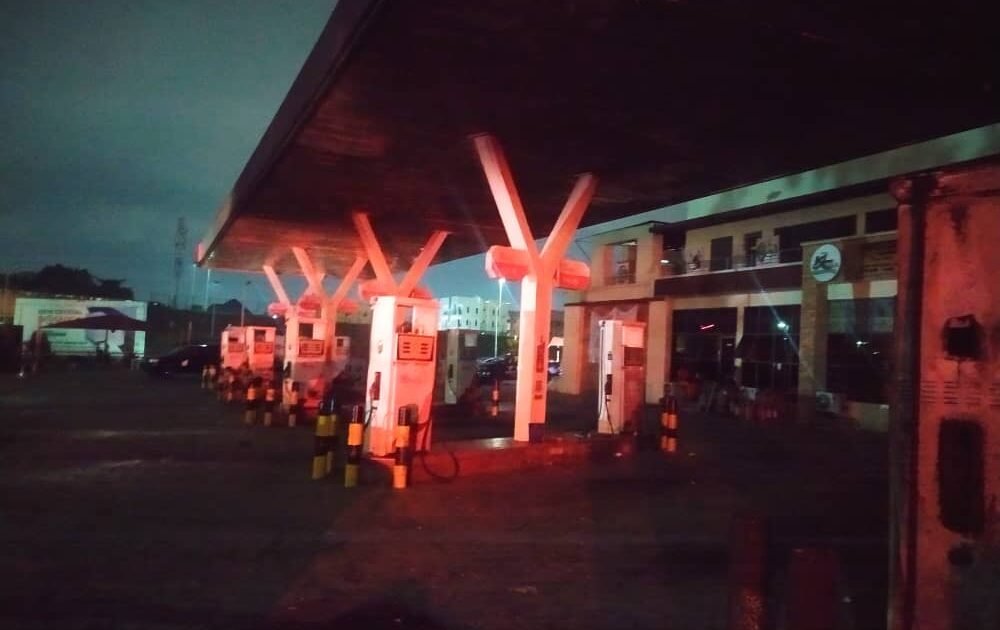 AYM Shafa filling station after the Abuja tanker fire