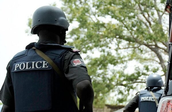 Contextual source-origin photo of Nigerian police officers on duty