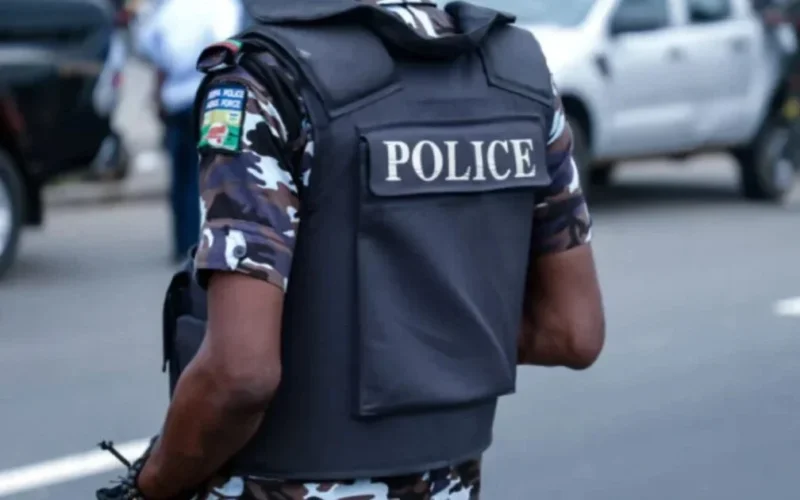 Contextual source-origin photo of a Nigerian police officer