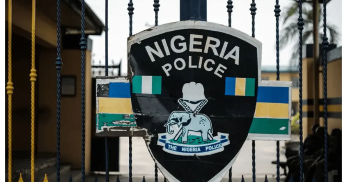 Nigeria Police sign used as a contextual image for an Osun arrest report