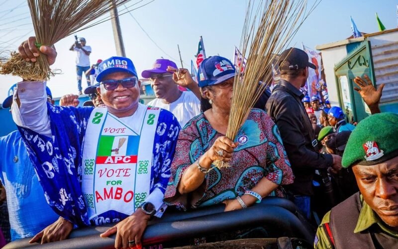 APC campaign scene in Osun, used for the Osun rally report