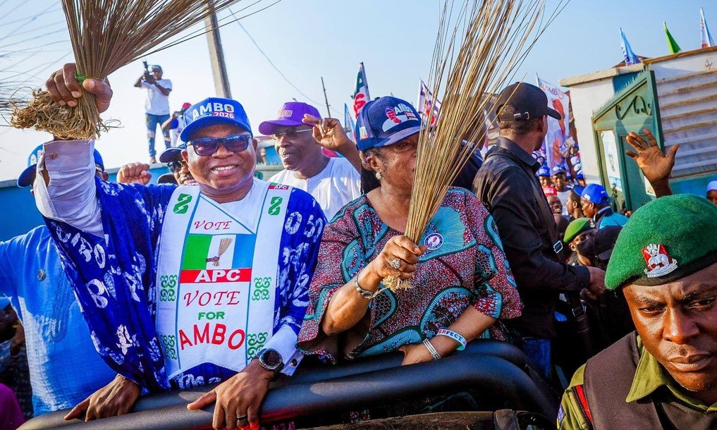APC campaign scene in Osun, used for the Osun rally report