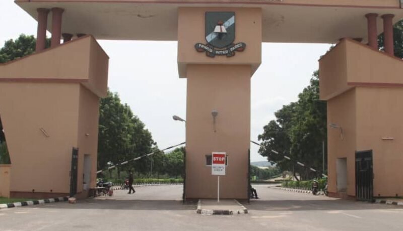 Entrance gate of Gombe State University in Gombe