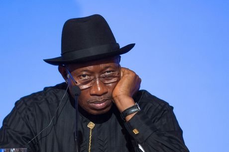 Source-origin Vanguard file photograph of former President Goodluck Jonathan used as a contextual image because he is central to the nomination dispute.