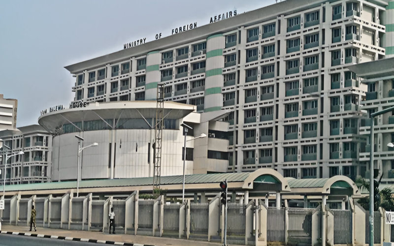 Nigeria Ministry of Foreign Affairs building in Abuja