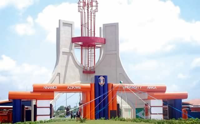 Entrance gate of Nnamdi Azikiwe University, Awka