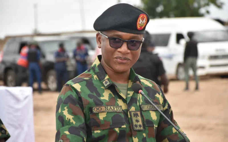 NYSC Director General Brigadier General Olakunle Nafiu