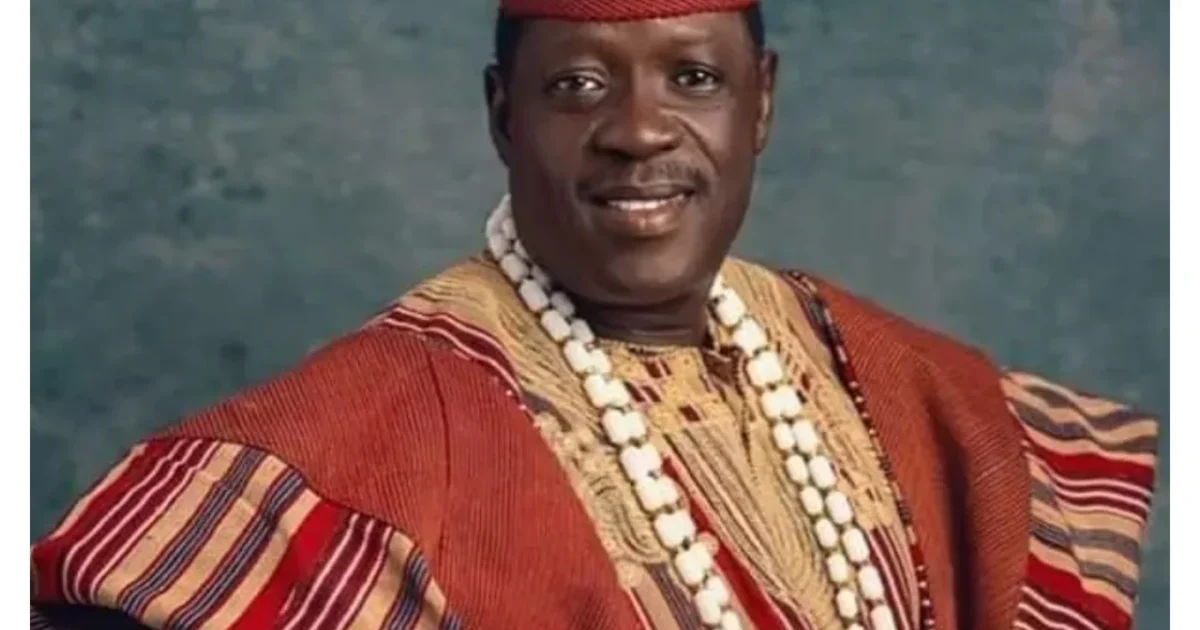 Taiwo Hassan Ogogo in traditional attire