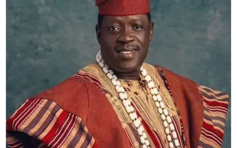 Taiwo Hassan Ogogo in traditional attire