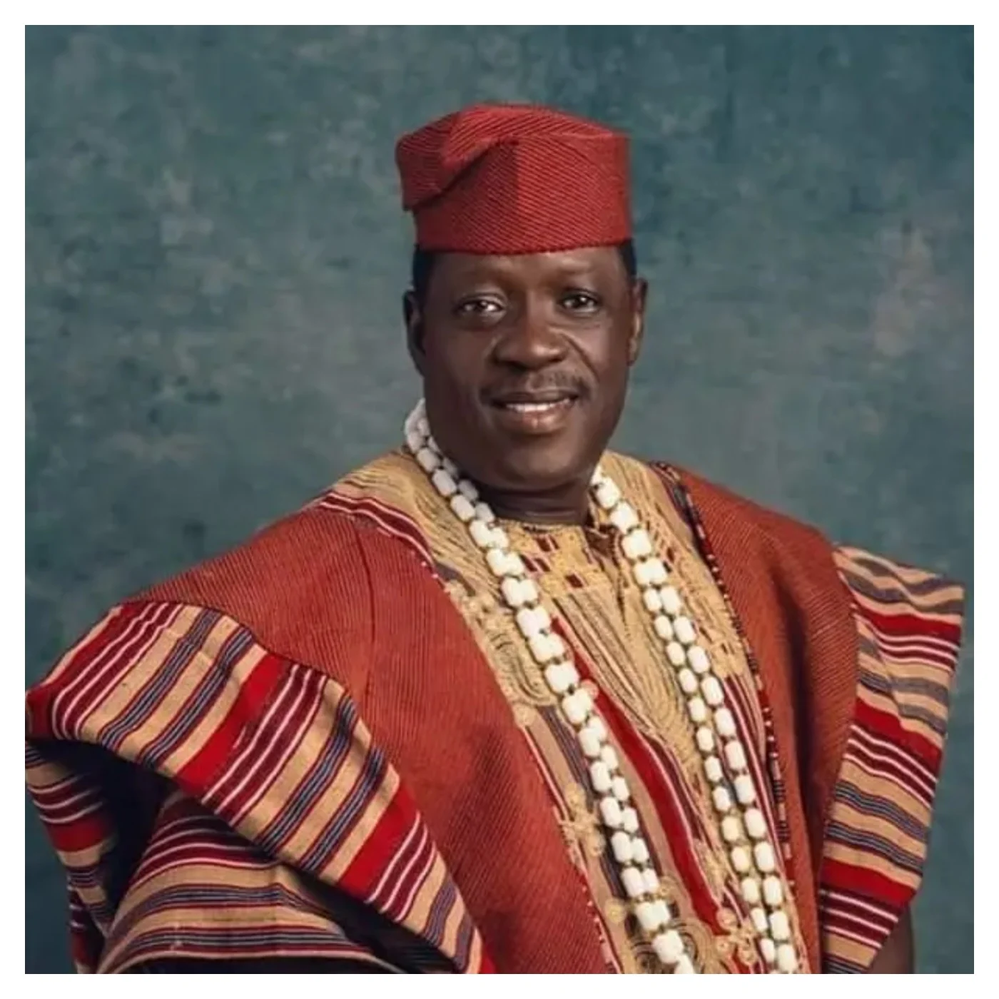 Taiwo Hassan Ogogo in traditional attire