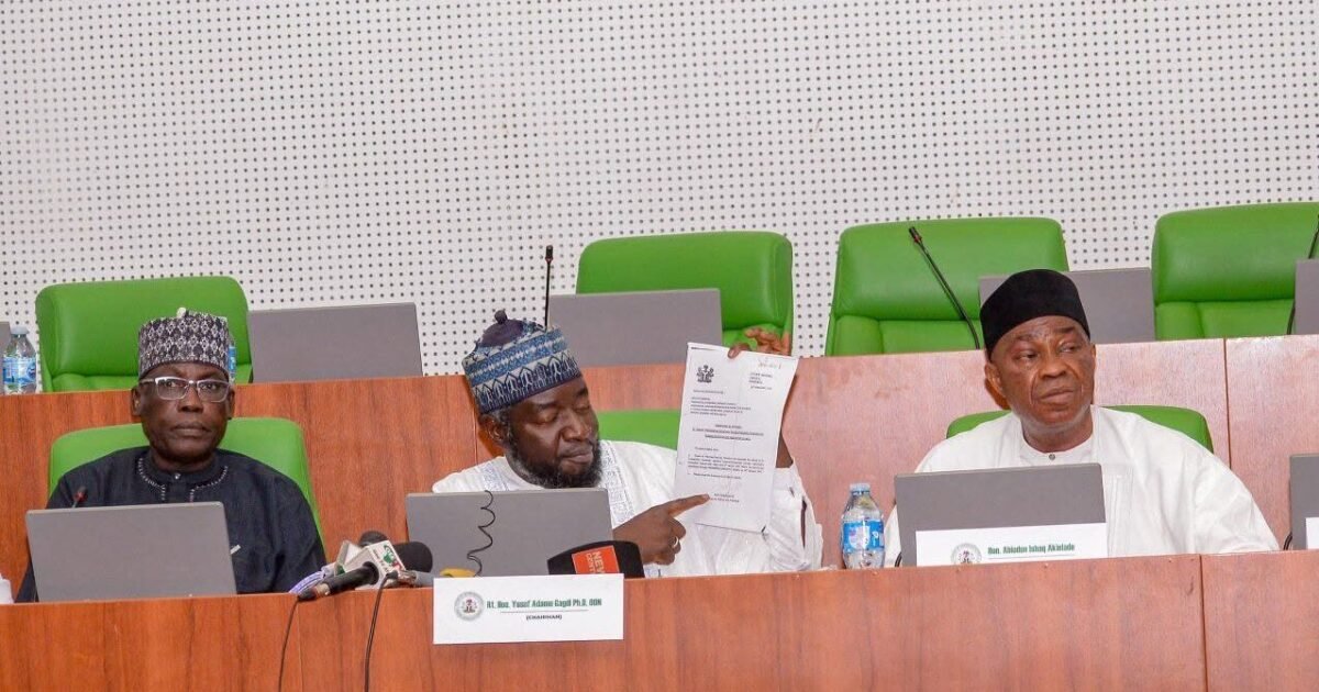 Members of the House of Representatives committee hearing on the PFIPC matter.