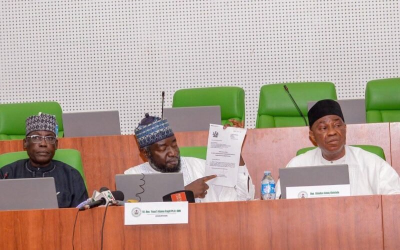 Members of the House of Representatives committee hearing on the PFIPC matter.