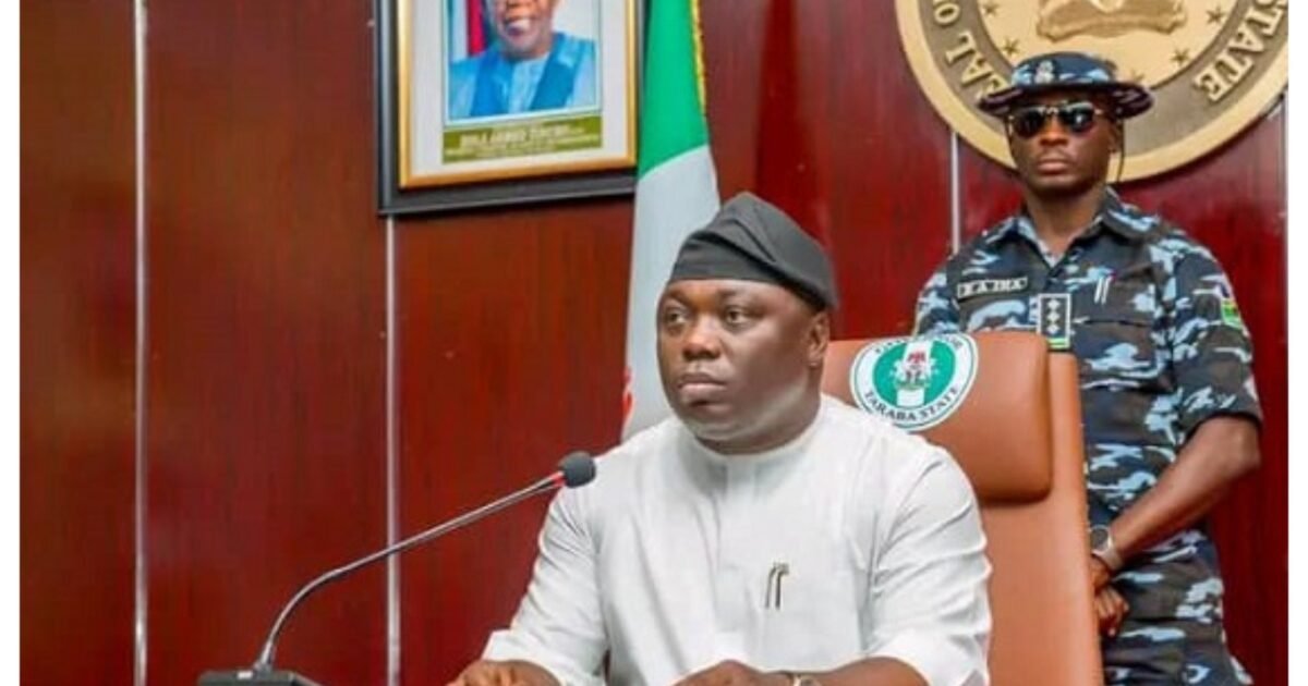 Taraba State Governor Agbu Kefas