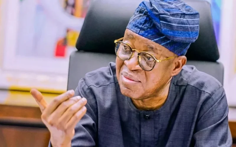 Gboyega Oyetola, Nigeria’s Minister of Marine and Blue Economy