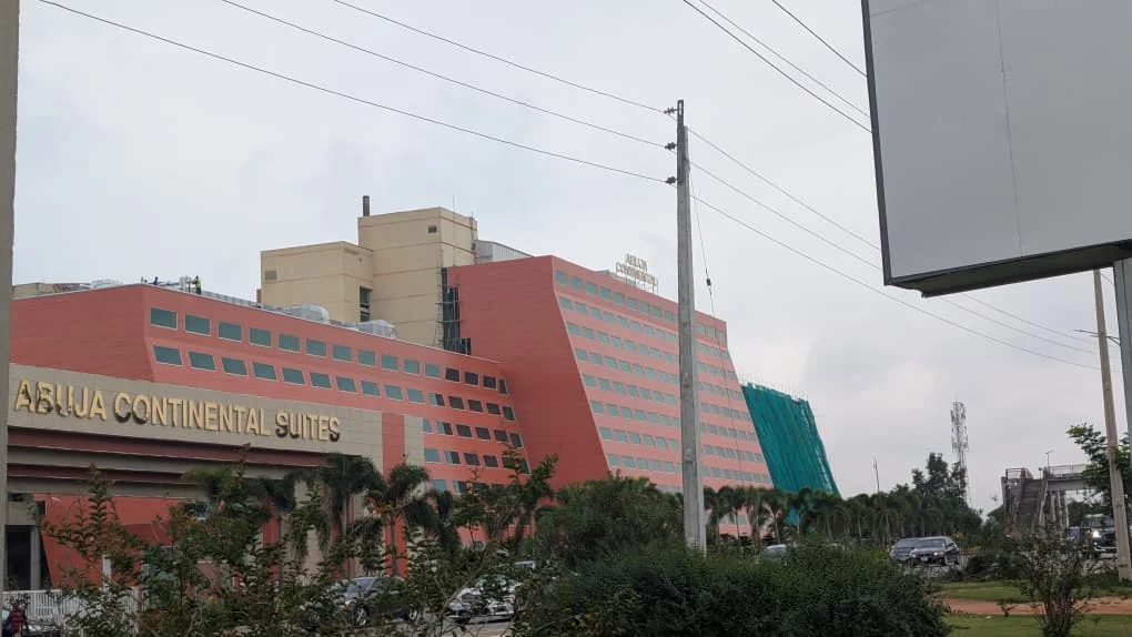 Abuja Continental Hotel building in Abuja.