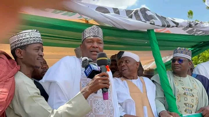 Abubakar Malami speaks at the ADC campaign council inauguration in Kebbi State