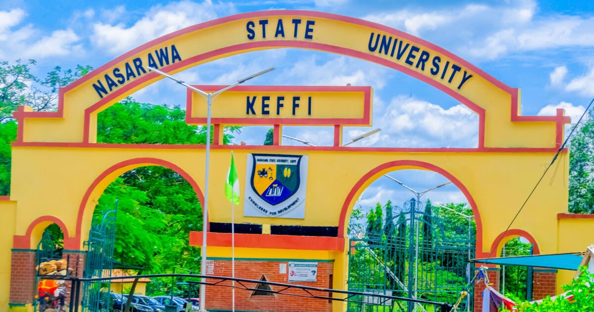 Entrance gate of Nasarawa State University, Keffi