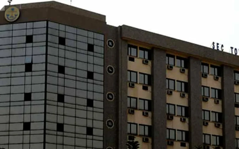 SEC Tower in Abuja, used as a source-origin image for the asset-freeze directive
