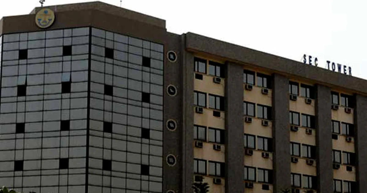 SEC Tower in Abuja, used as a source-origin image for the asset-freeze directive