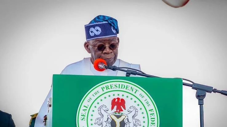 President Bola Tinubu at a public event.