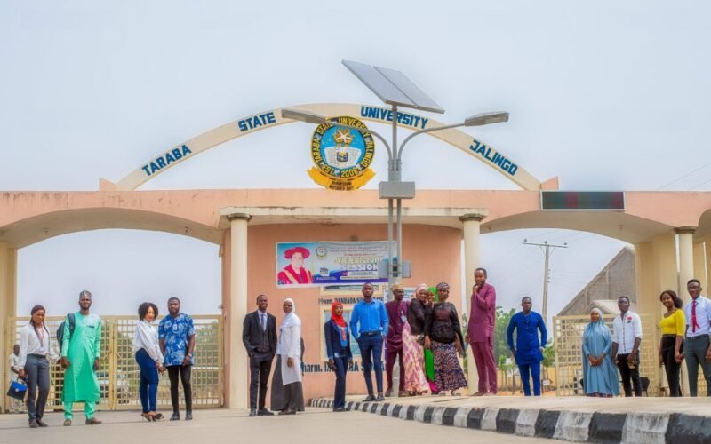 Entrance gate of Taraba State University in Jalingo