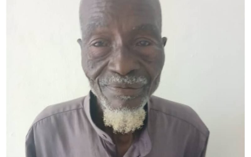 Dahiru Garba, the 87-year-old man charged in Adamawa