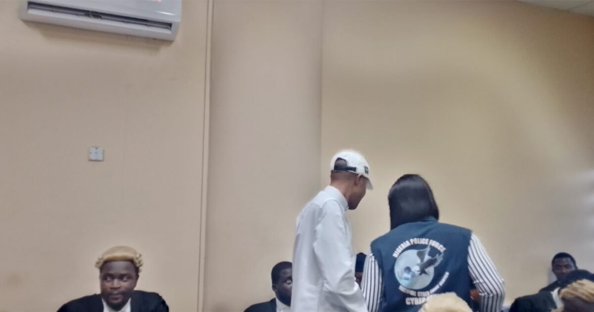 Adeniyi Adeyemi in court during his arraignment in Abuja