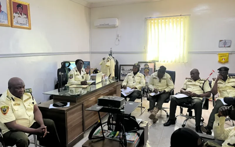 KASTLEA officials seated in an office meeting in Kaduna