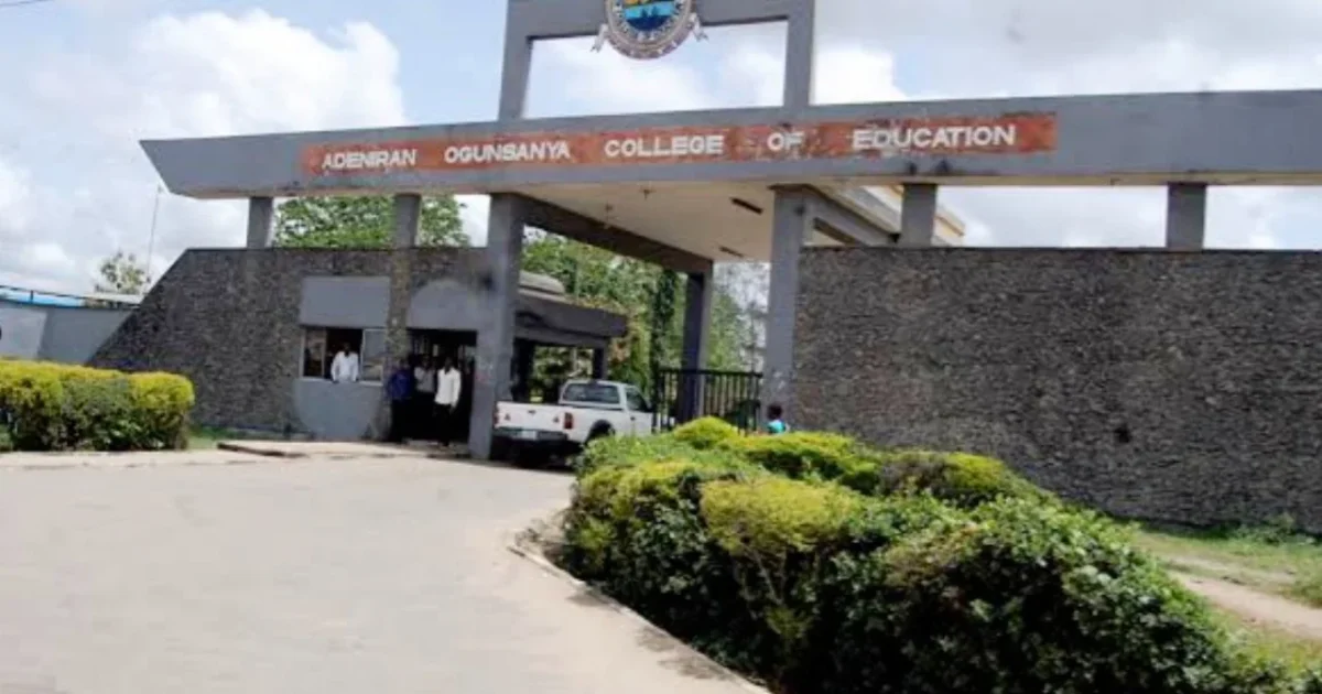 The main gate of the Lagos State University of Education, one of the three state universities where ASUU began an indefinite strike