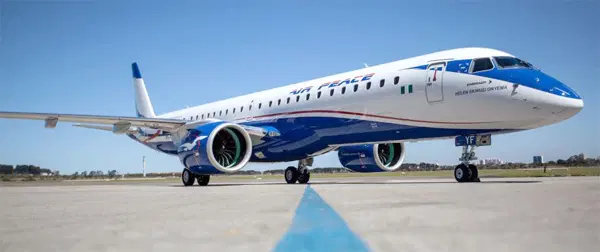 Air Peace aircraft on the tarmac