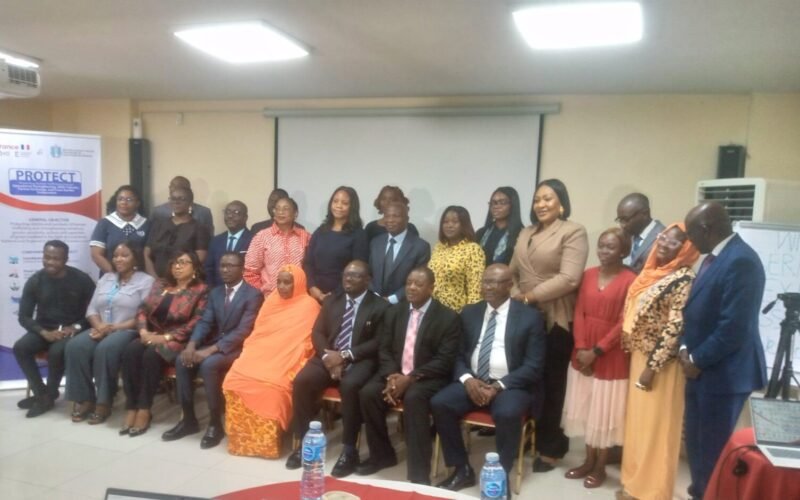 Participants at the Abuja launch of the PROTECT anti-trafficking project