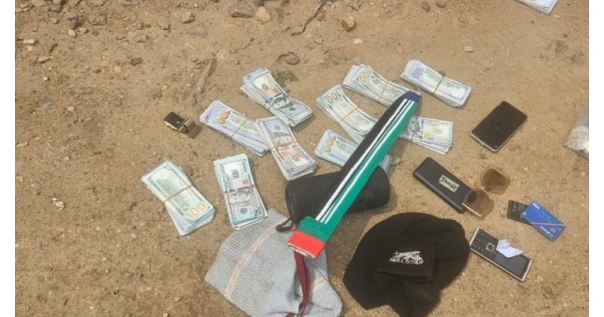 Items displayed during the Nasarawa police operation reported by Daily Post