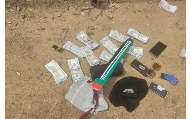 Items displayed during the Nasarawa police operation reported by Daily Post