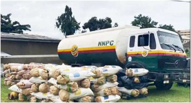 NDLEA Intercepts Fuel Tanker Carrying 2.1 Tonnes Of Cannabis